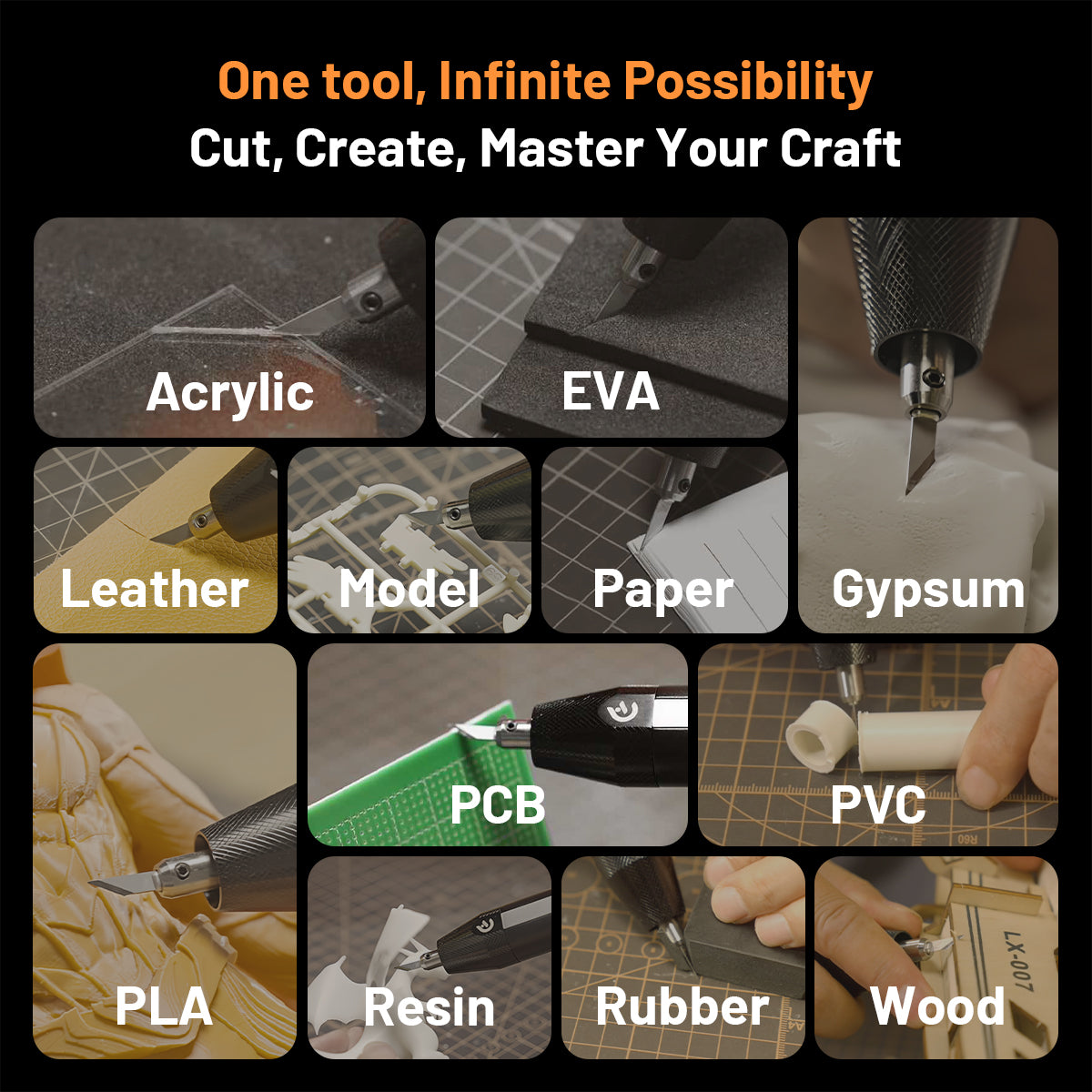 Hanboost® C1 Ultrasonic Cutter - The Ultimate Tool for Makers