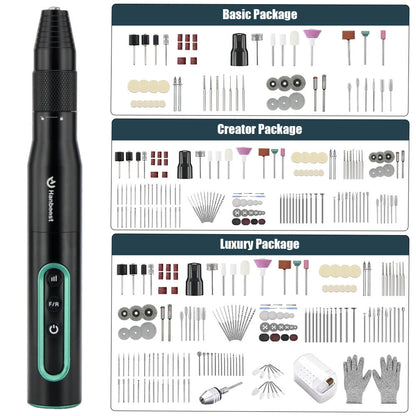 Hanboost® S2 Electric Cordless Rotary Tool Kits for DIY Maker & Craftsmen