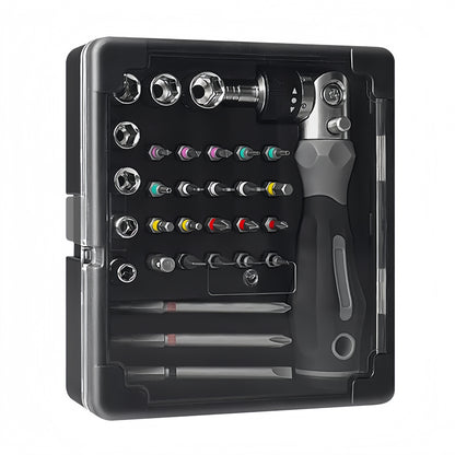 MakerJoy 31 in 1 Ratchet Screwdriver Set