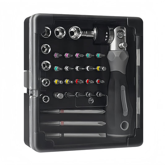 MakerJoy 31 in 1 Ratchet Screwdriver Set