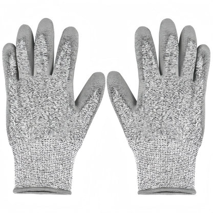 MakerJoy Anti-Cut Protective Gloves for DIY, Gardening, Woodworking Glass Cutting