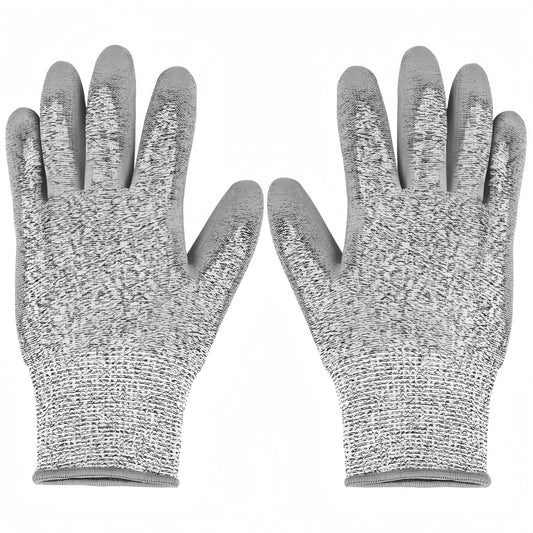 MakerJoy Anti-Cut Protective Gloves for DIY, Gardening, Woodworking Glass Cutting