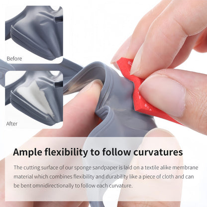 MakerJoy Soft Sponge Sanding Paper Combo Set for Model Builder