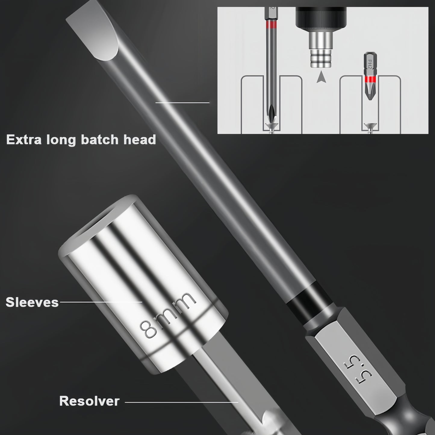 MakerJoy 31 in 1 Ratchet Screwdriver Set