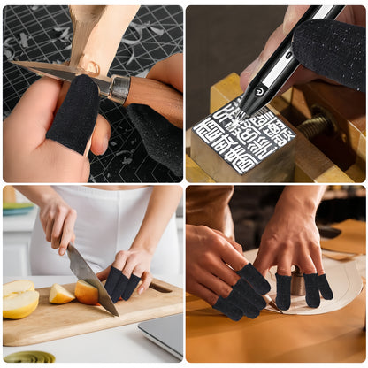 MakerJoy Cut Resistant Finger Sleeve Protectors for Cutting Task