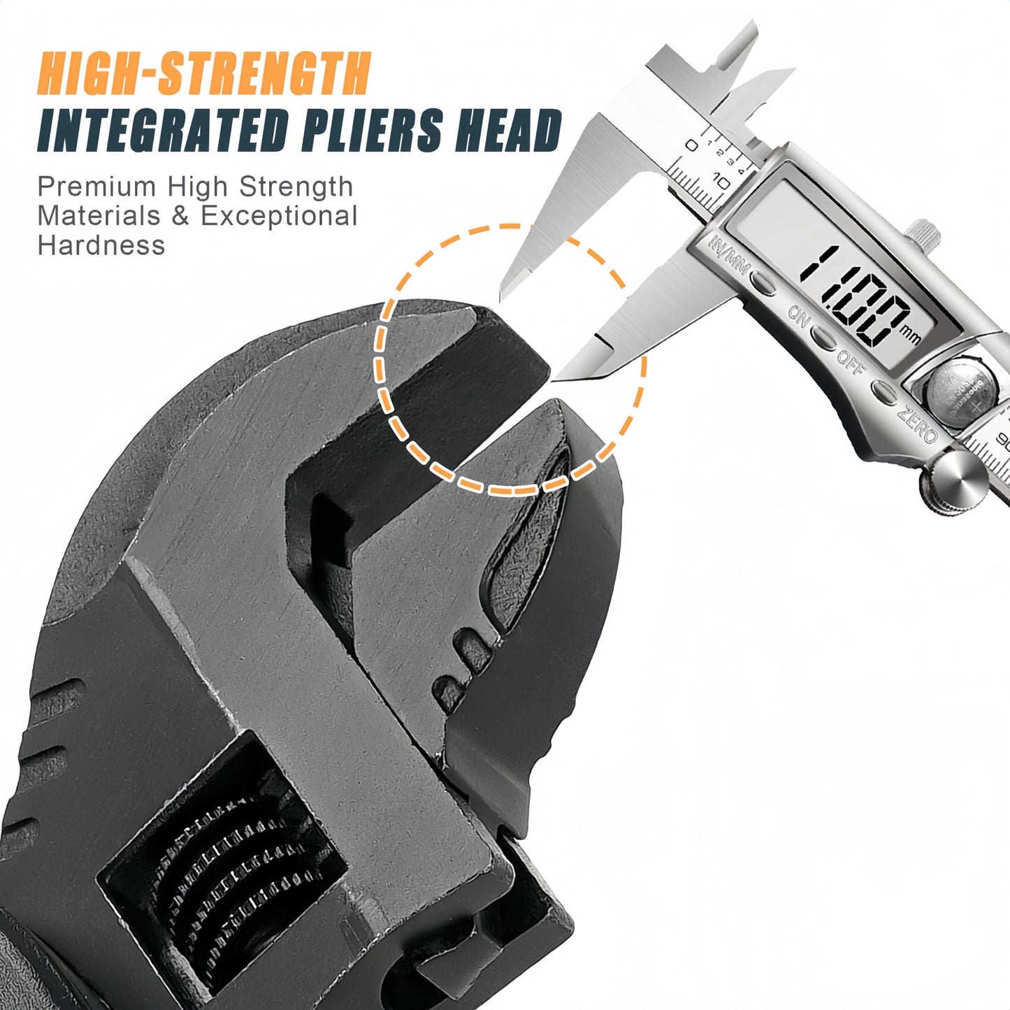 MakerJoy 19 In 1 Multitool Wrench with Wire Cutter for Outdoor Camping