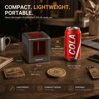 T1 Mini Laser Engraver — Launching on Kickstarter