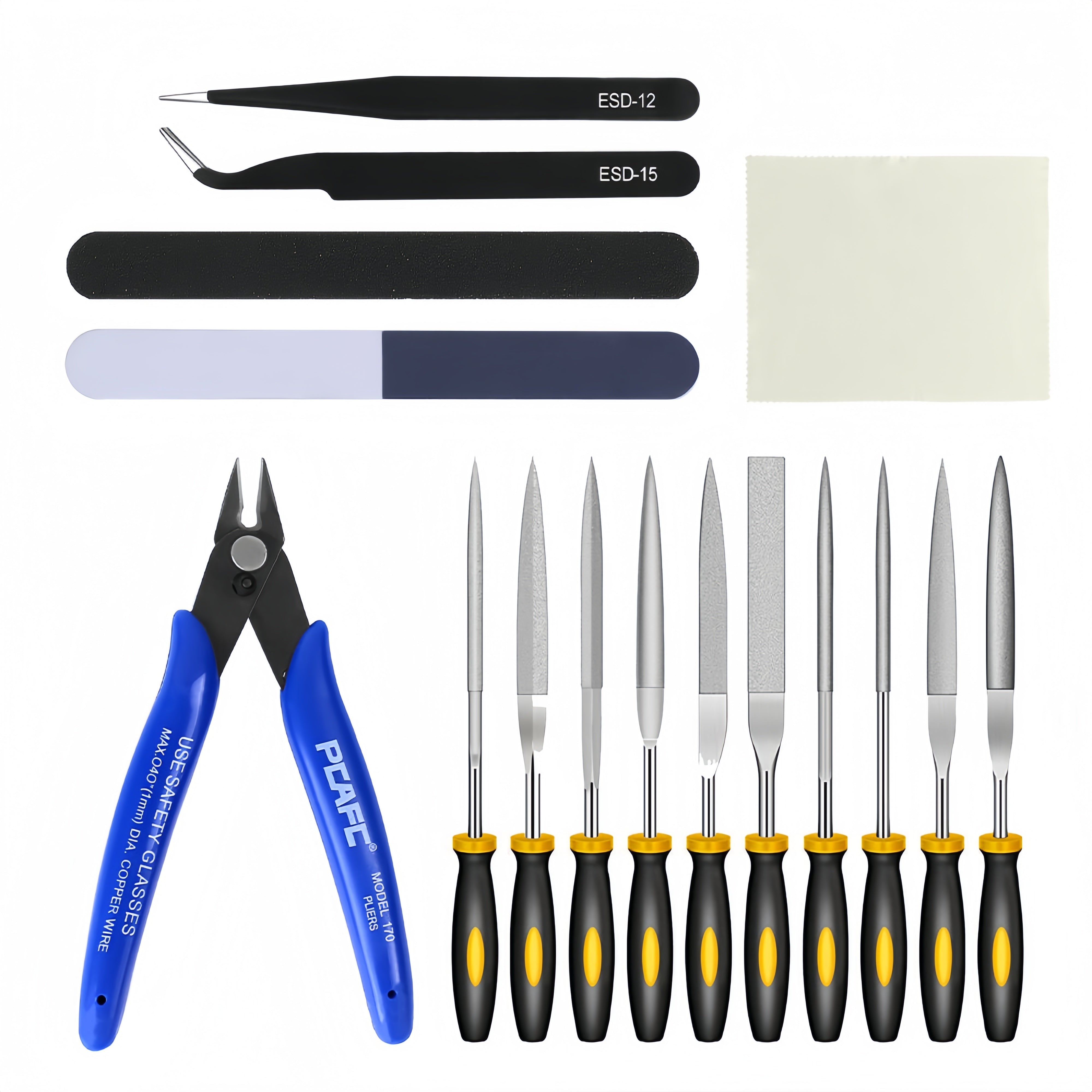 MakerJoy 3D Print Accessory Kit for Cleaning, Finishing 3D Prints Mode