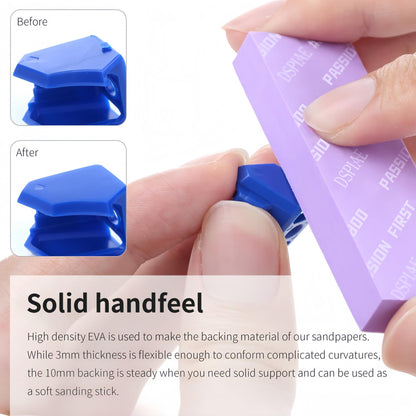 MakerJoy Soft Sponge Sanding Paper Combo Set for Model Builder