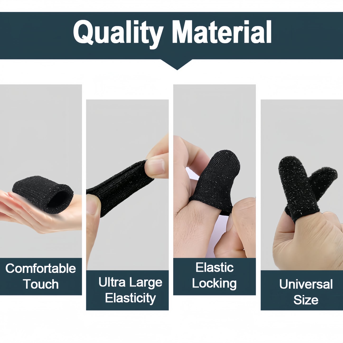MakerJoy Cut Resistant Finger Sleeve Protectors for Cutting Task
