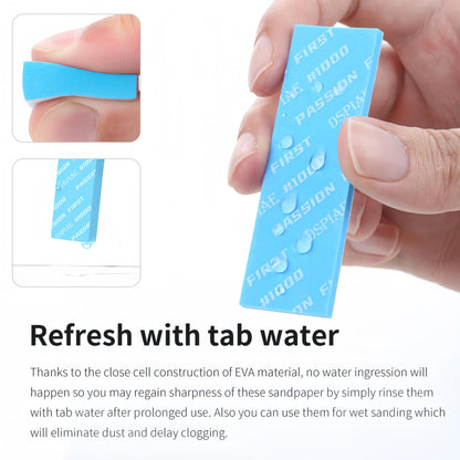 MakerJoy Soft Sponge Sanding Paper Combo Set for Model Builder