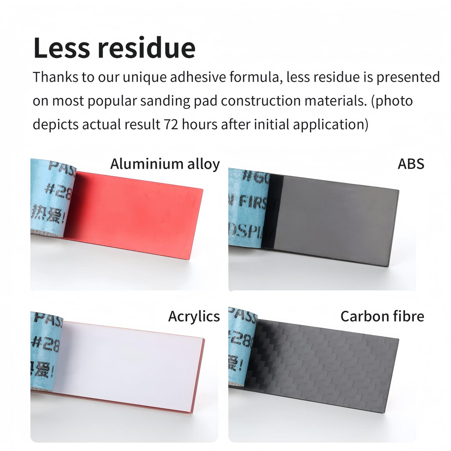 MakerJoy Adhesive Sand Paper Set with Sanding Blocks