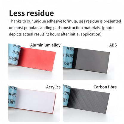 MakerJoy Adhesive Sand Paper Set with Sanding Blocks