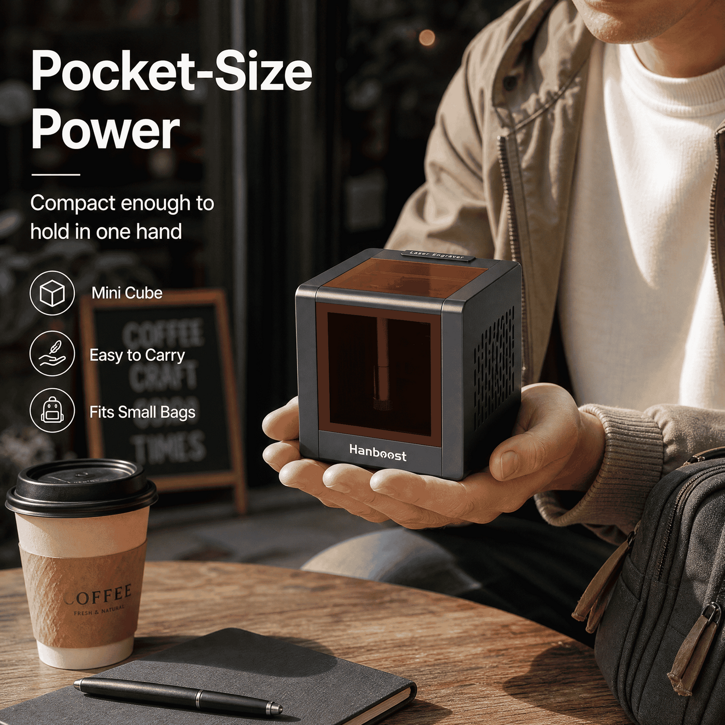 T1 Mini Laser Engraver — Launching on Kickstarter