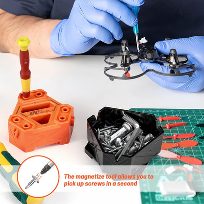 MakerJoy X1 Cube-shaped Screwdriver Magnetizer