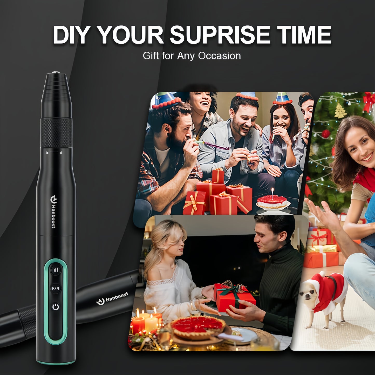 Hanboost® S2 Electric Cordless Rotary Tool Kits for DIY Maker & Craftsmen