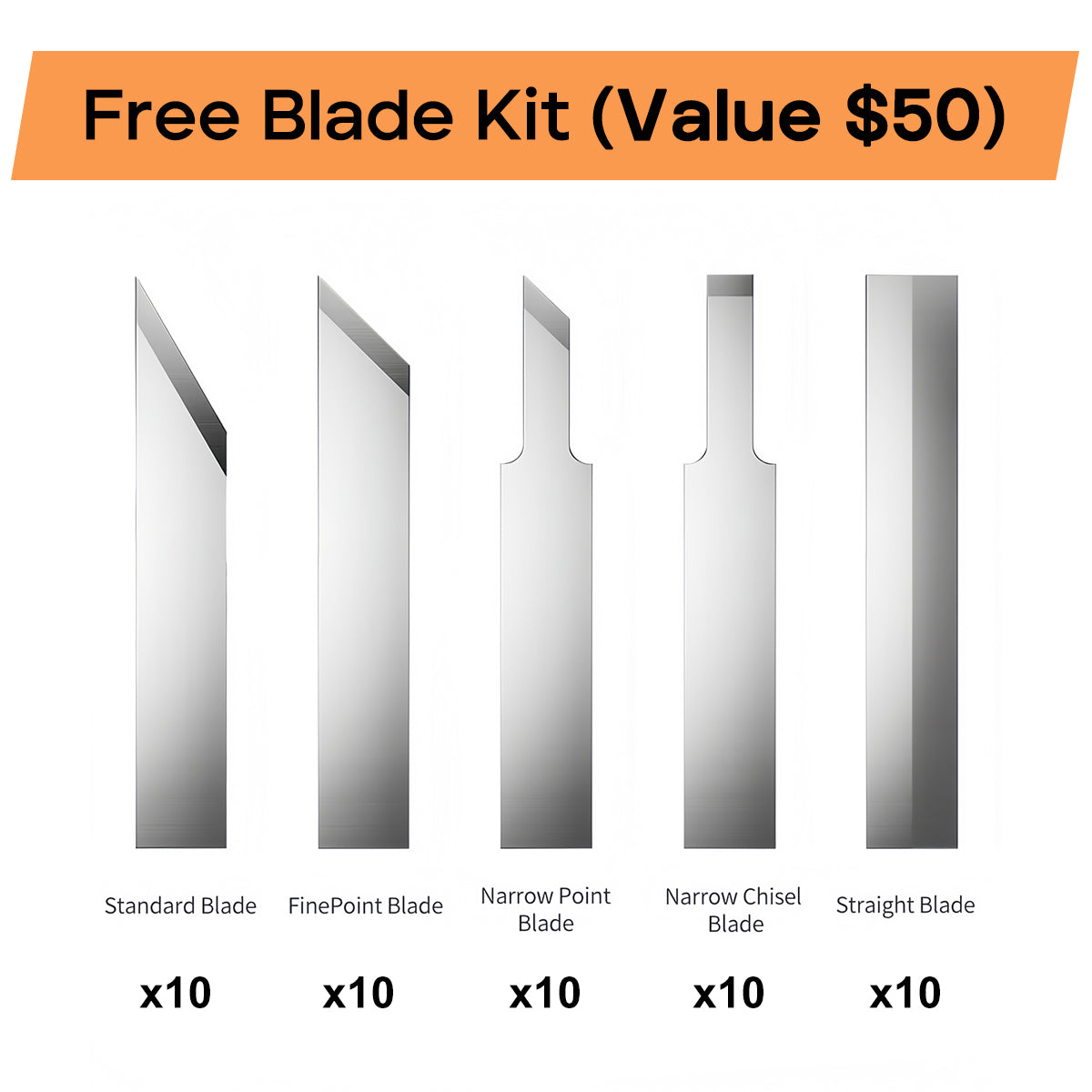 Free $50 C1 Premium Blade Kit (Free Gifts)